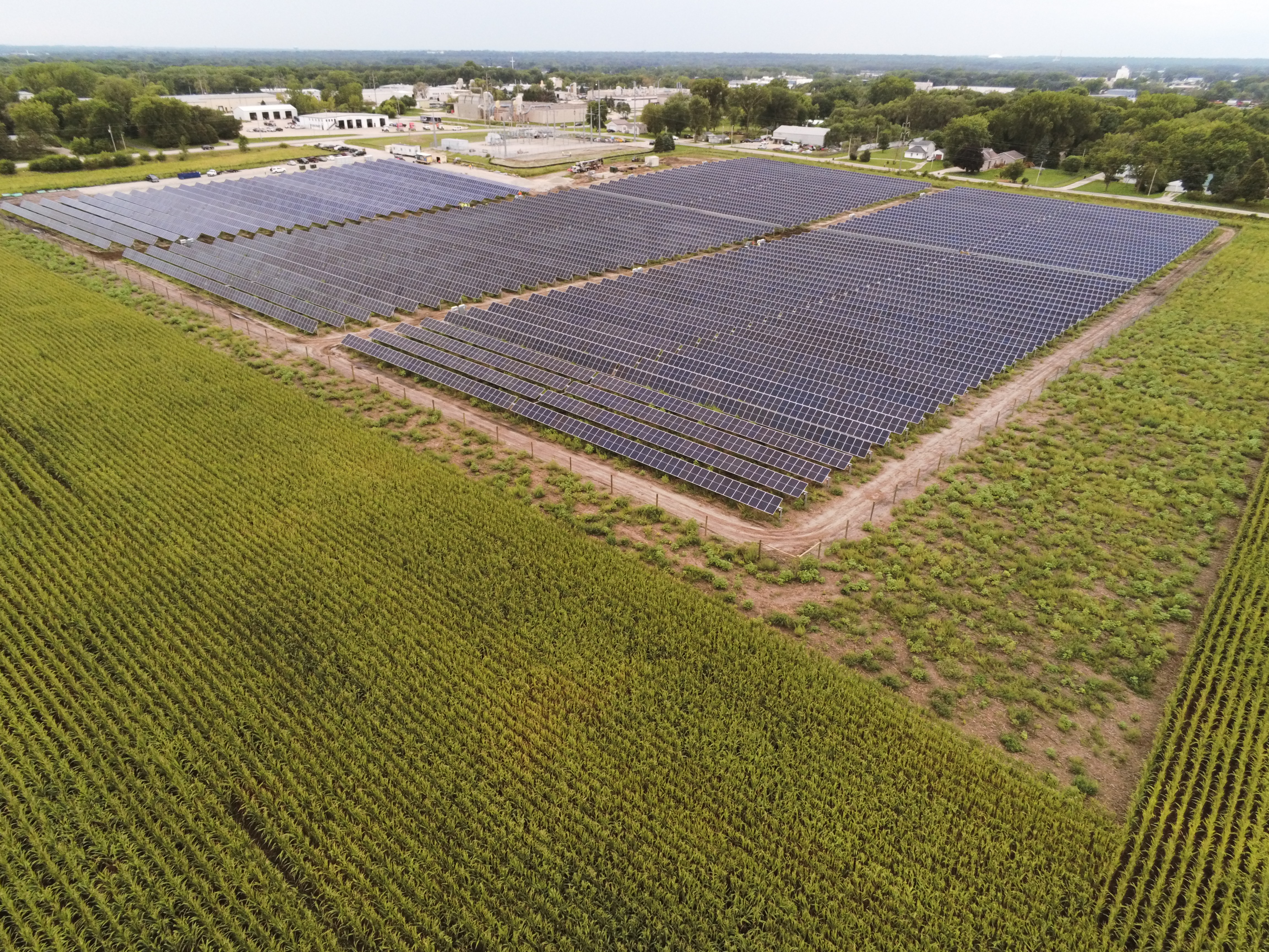 Waterloo Iowa Solar Farm